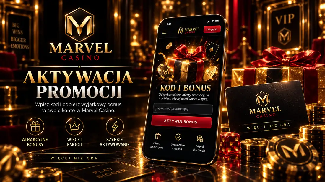 Marvel Casino &ndash; Kod promocyjny a bonus powitalny