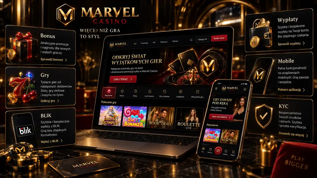 Marvel Casino &ndash; Gry i lobby