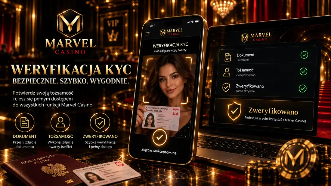Marvel Casino &ndash; Jak zmieni&cacute; dane konta?
