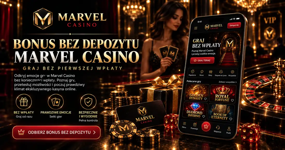 Marvel Casino &ndash; Darmowe spiny bez depozytu