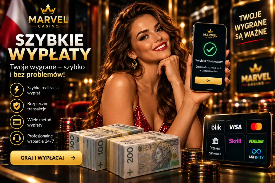 Marvel Casino &ndash; Co zrobi&cacute;, je&sacute;li wyp&lstrok;ata nie dotar&lstrok;a?